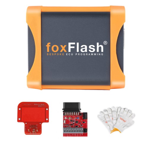 (Bundle Package) FoxFlash ECU TCU Clone and Chip Tuning tool with OTB 1.0 Expansion Adapter for ACM & DCM Modules