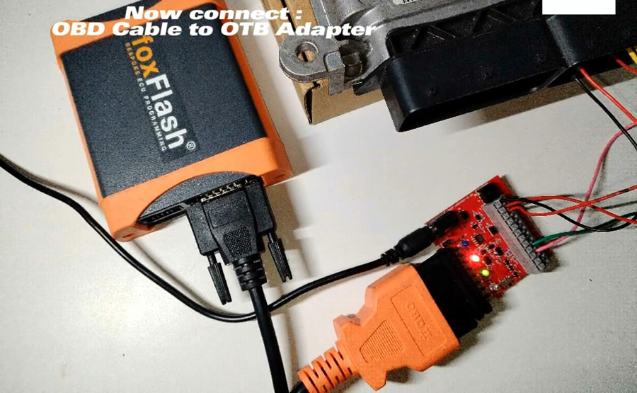 find foxflash OTB adapter pinouts 6