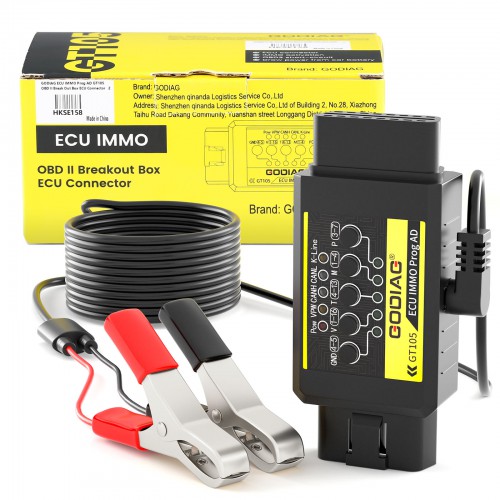 (Bundle Package) MPM ECU TCU Chip Tuning Tool + GODIAG GT105 OBD II BreakOut Box + Full Protocol Breakout Tricore Cable