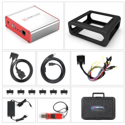 PCMTuner ECU Tuning Tool with Plastic Protective Carrying Case and Silicone Cover