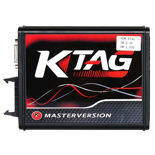 V2.23 KTAG ECU Programming Tool Master Version Firmware V7.020 with Red PCB Unlimited Token