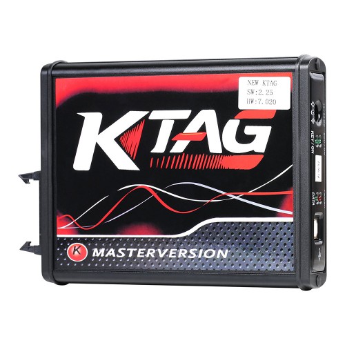 V2.23 KTAG ECU Programming Tool Master Version Firmware V7.020 with Red PCB Unlimited Token