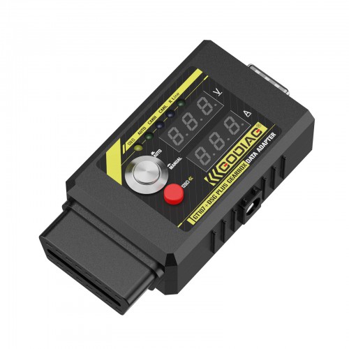 GODIAG GT107+ DSG Plus Gearbox Data Adapter For DQ250, DQ200, VL381, VL300, DQ500, DL501, Benz, BMW work with Pcmtuner Kess V2 etc