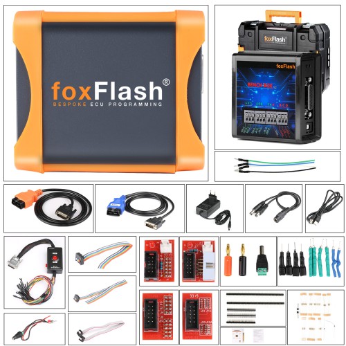 (Bundle Package) FoxFlash ECU TCU Clone and Chip Tuning tool with OTB 1.0 Expansion Adapter for ACM & DCM Modules