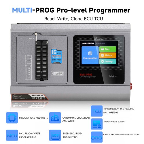 Xhorse Multi Prog Multi-Prog Programmer ECU Programmer Upgrade version of VVDI PROG Free Update
