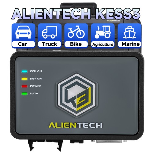 Original ALIENTECH KESS V3 Master Version ECU and TCU Programmer Hardware Supports OBD, Boot and Bench