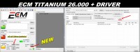 ECM TITANIUM 1.61 With 26000+ Driver ECU Remap Software for Checksum Correction Sent by Email No Need Shipping