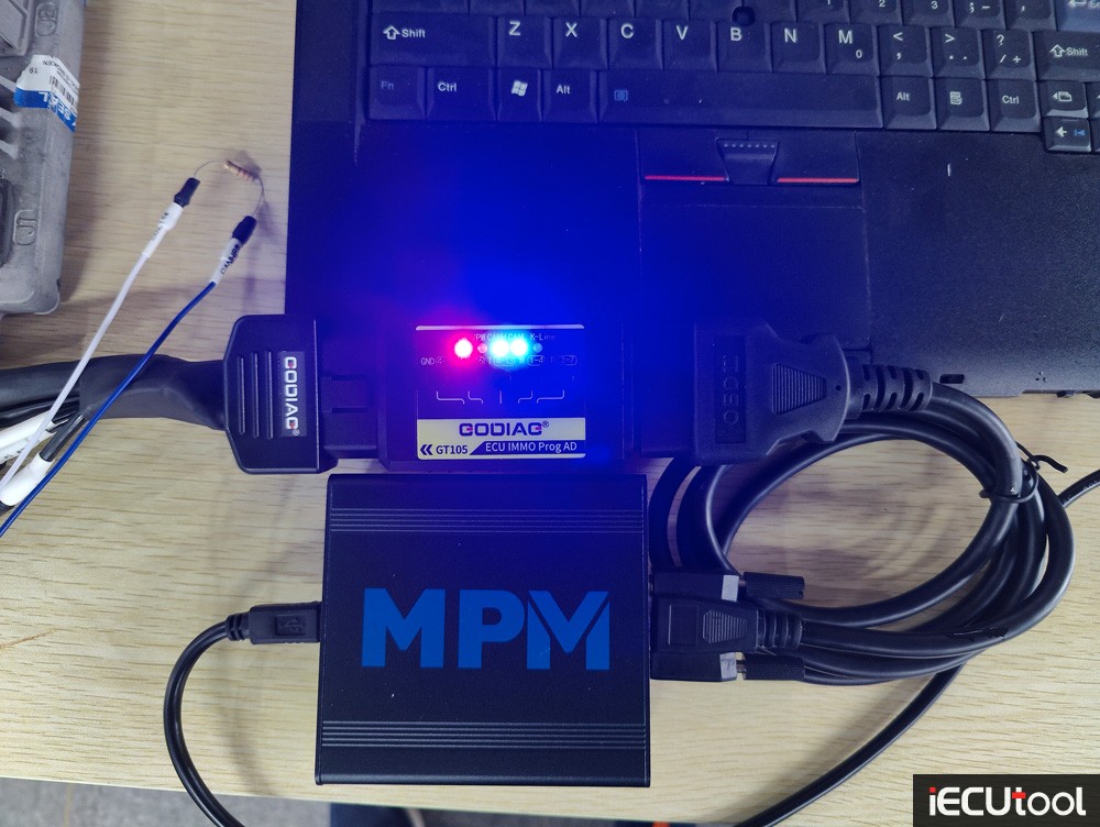 MPM, Godiag GT105 Tricore Connection3