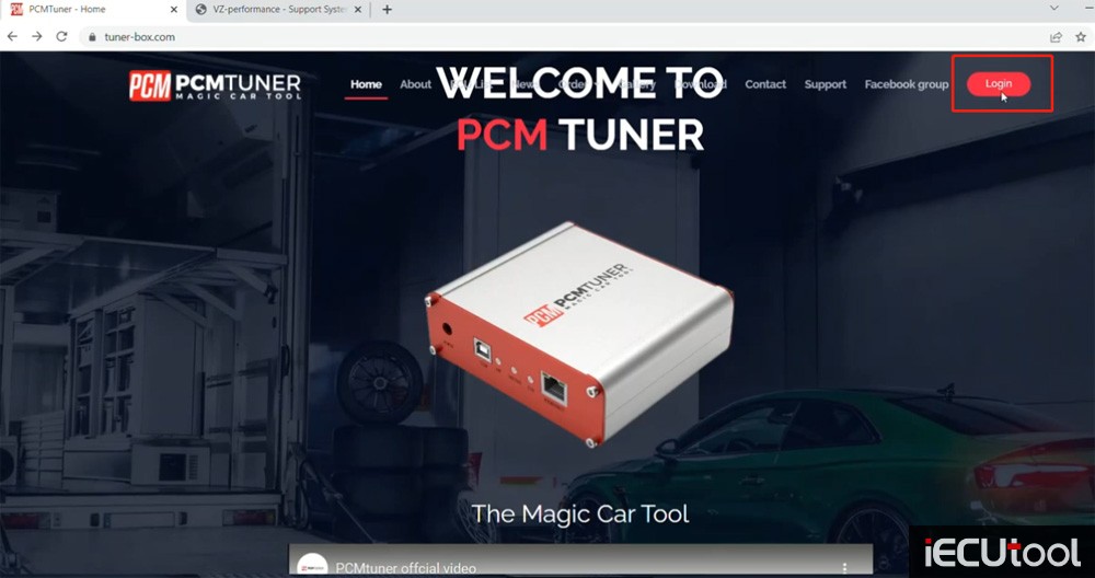 use pcmtuner Tuner-box account 2
