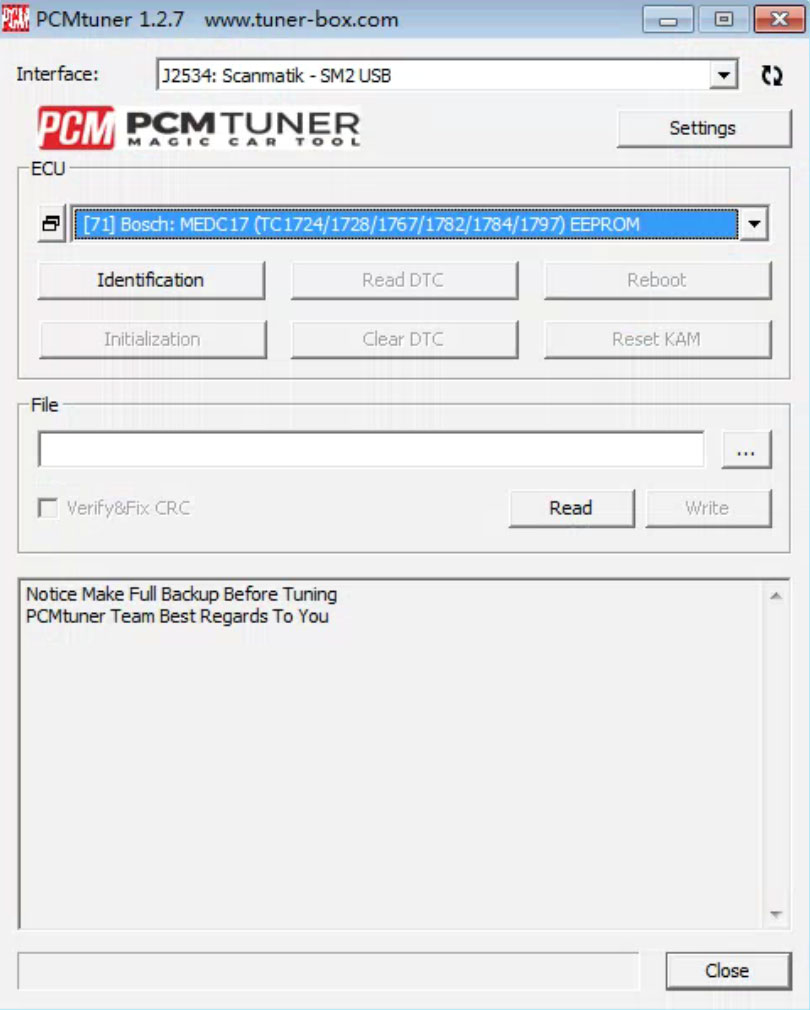 PCMTUNER v1.2.7 software update 3