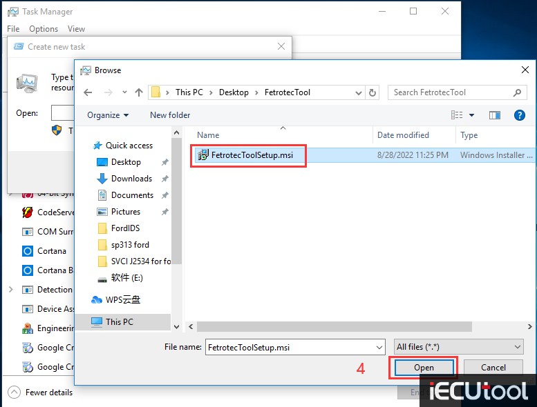 Fetrotech Tool Problem with Windows Installer Package Solution 4